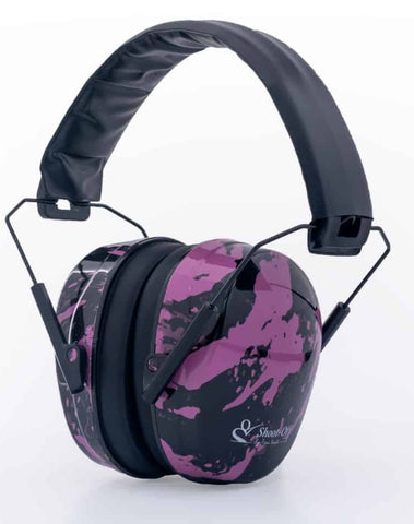 Shoot-Off Ear Muffs -  Pink