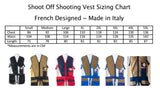 Shooting Vest - Black & White Mesh