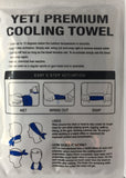 Shoot Off Australia Yeti Premium Cooling Towel