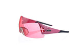 Shooting glasses single temple tip pink